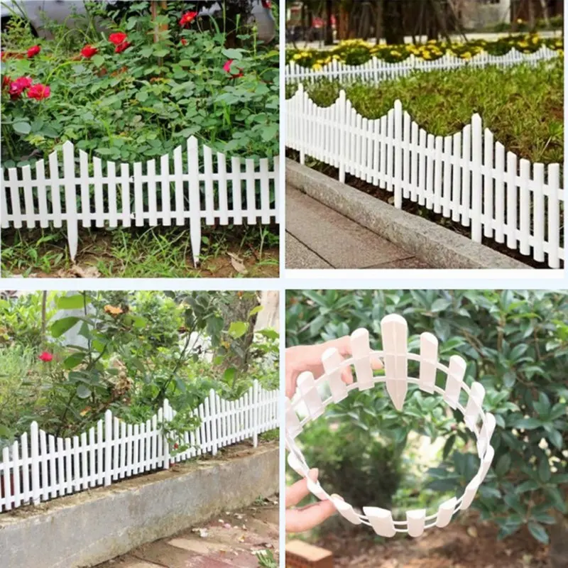 5 шт. пластиковые садовые заборы в европейском стиле|fencing for garden|plastic garden fencesgarden fence