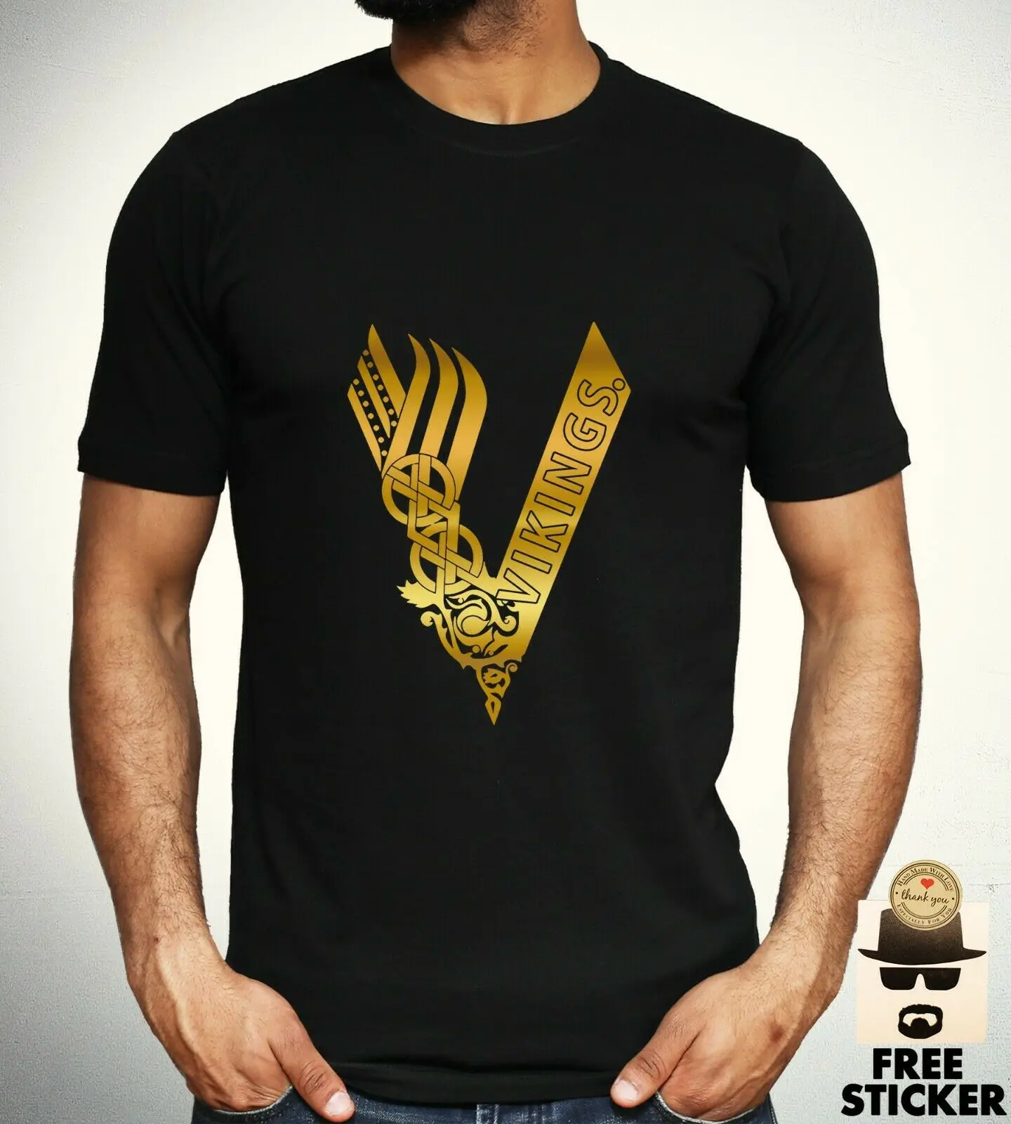 Vikings футболка Ragnar legendary king модная новинка Серия Топ унисекс S XXL|Мужские футболки| |