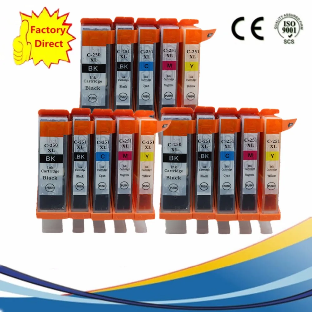 

PGI250 PGI 250 XL Женская фотосессия для Pixma MX922 IX6820