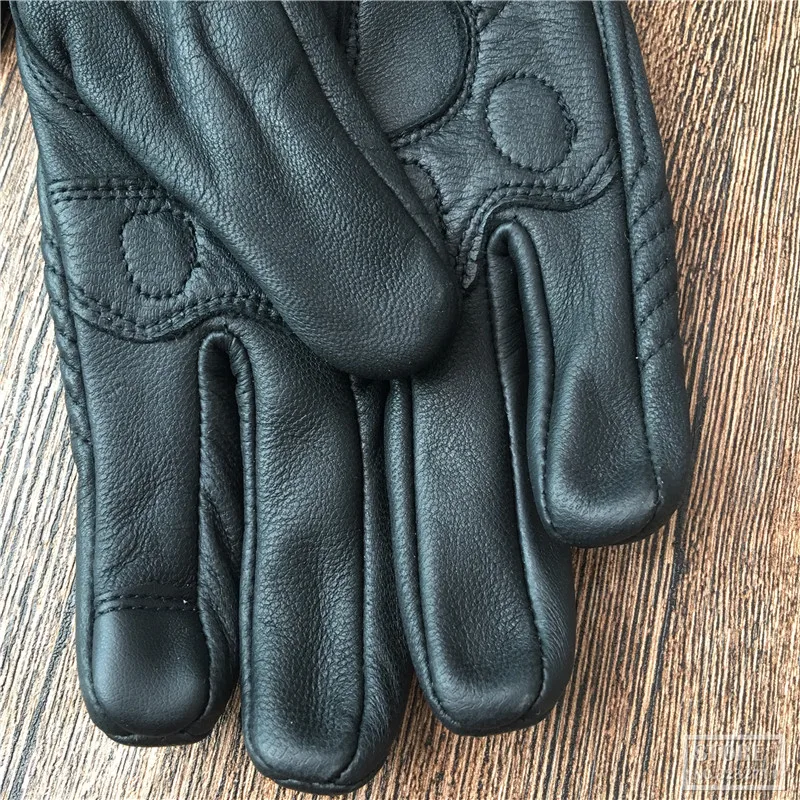 Мужские перчатки для мотогонок из натуральной кожи мотокросса|gants moto gp|racing motorcycle