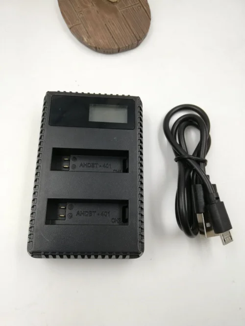 

Зарядное устройство с двумя портами для GoPro Hero 2 3 4 5 Black Cam для Go Pro Hero 5 4 3 2, сменный аксессуар