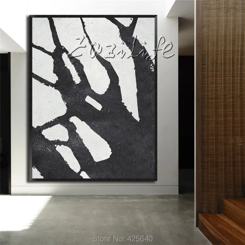 Modern abstract colour hand-painted oil painting the sitting room adornment painting17-24 | Дом и сад