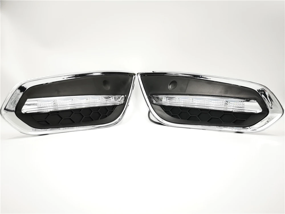 CSCSNL 1 комплект DRL для Volvo S60 2009 2010 2011 2012 2013 светодиодный дневные ходовые огни дневного света противотуманная фара с сигналом поворота