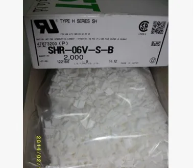 SHR-06V-S-B CONN HOUSING SH 6POS 1 мм белый корпус s соединительные клеммы JST Housing 100% новые и