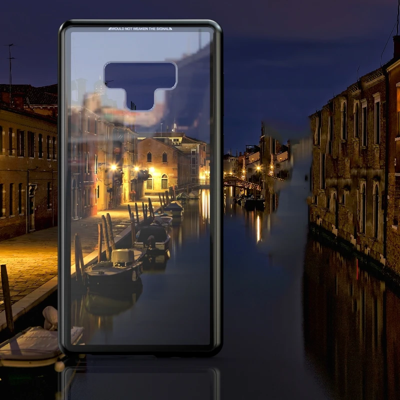 Магнитный адсорбционный флип-чехол для телефона Samsung Galaxy Note 9 магнитный