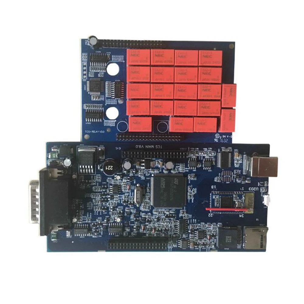 New vci VD TCS CDP Pro with Bluetooth for CARs TRUCKs OBD2 Auto Scan tools 2015.R3 Keygen Software + 8pcs car cables by DHL | Автомобили и