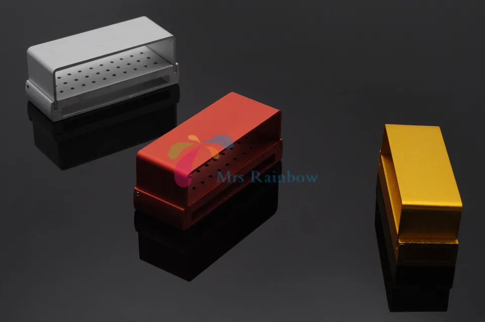 3 шт. стоматологические боры блоки Автоклавный держатель для дезинфекции