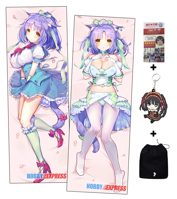 Наволочка для обнимания в японском стиле Dakimakura экспресс доставка корица Nekopara