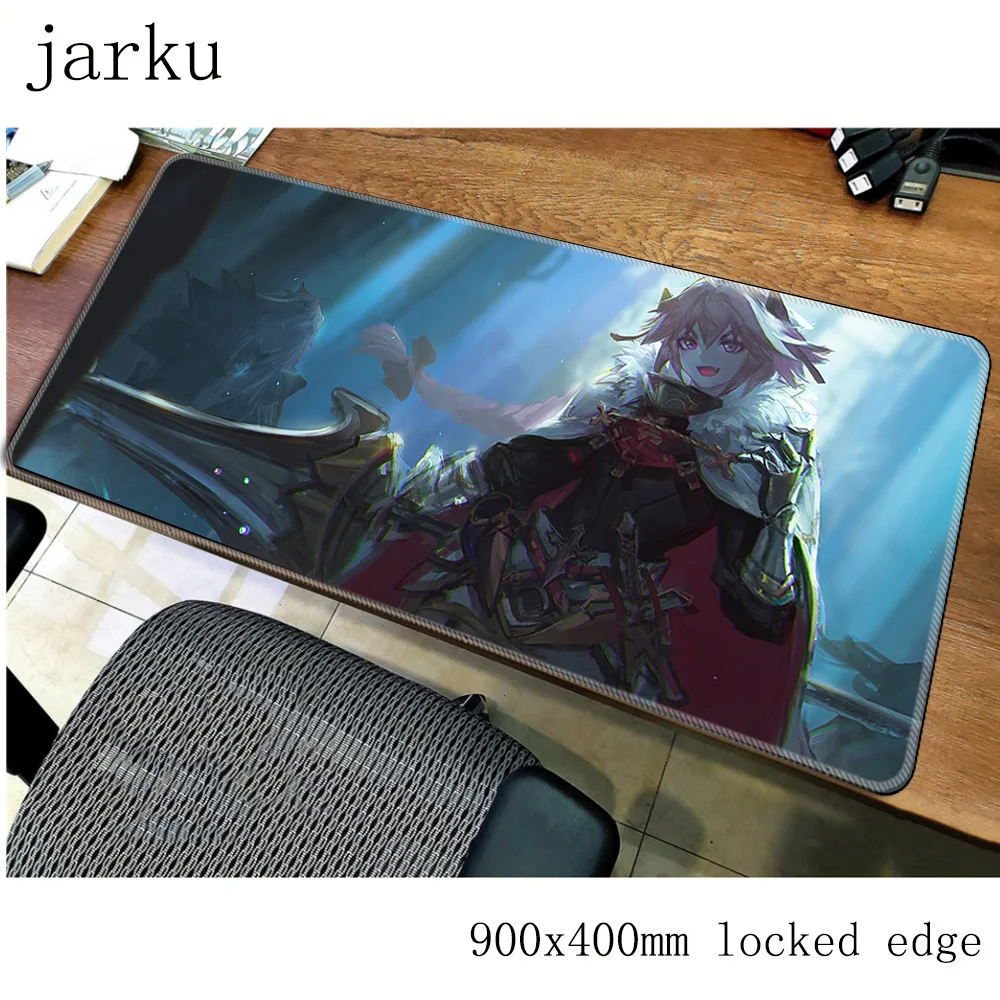 Игровой коврик для мыши astolfo 900x400 мм ноутбука большой игровой с HD-печатью