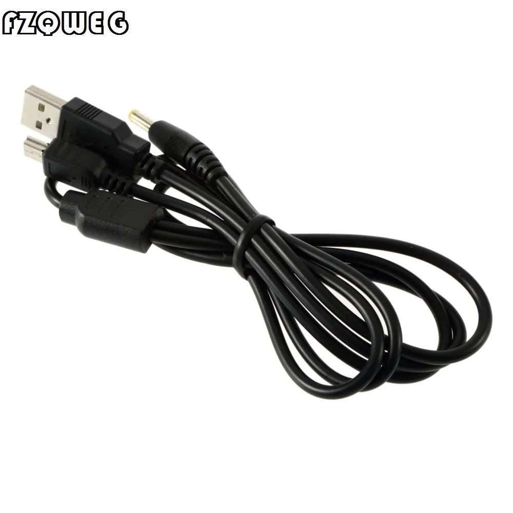 

FZQWEG 10 pcs 2 in 1 USB Charger Cable Data Transfer Power Charging Cord For Sony PlayStation Portable PSP 1000 2000 3000 to PC