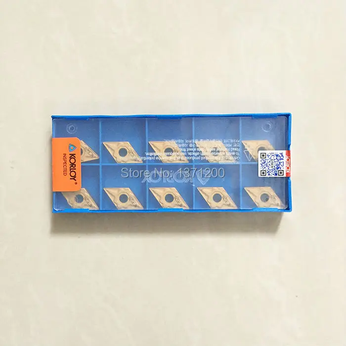 Korloy DNMG150404-HM NC3020 карбидная вставка с ЧПУ новинка 10 шт./партия для ЧПУ-станка