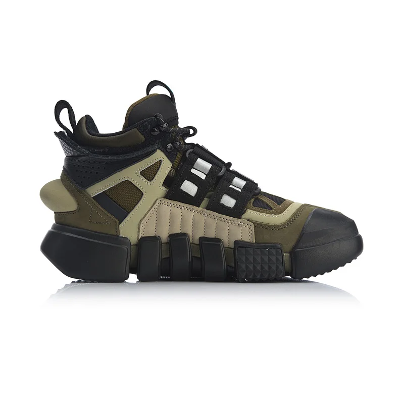 Li Ning FW Мужская эссенция ACE + Wade Культовая обувь из натуральной кожи износостойкая