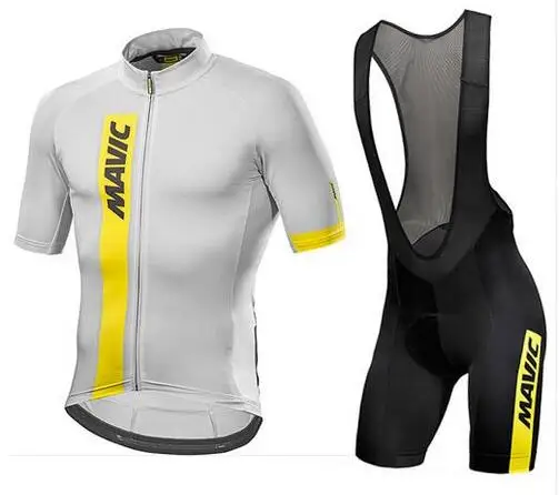 2018 MAVIC Pro Team Мужская майка с коротким рукавом для велоспорта 19D нагрудники