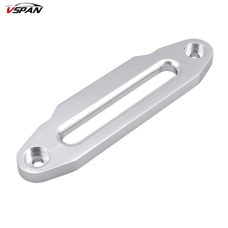 Хром полированный 10 &quotHawse Fairlead заготовка алюминиевая синтетическая лебедка трос