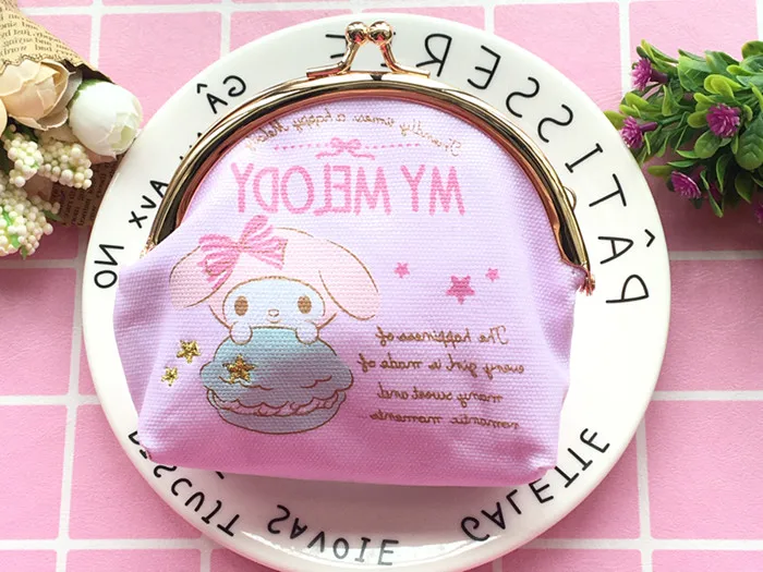 5 шт мультфильм KT Мелодия две звезды холст сумка для хранения лучший подарочный