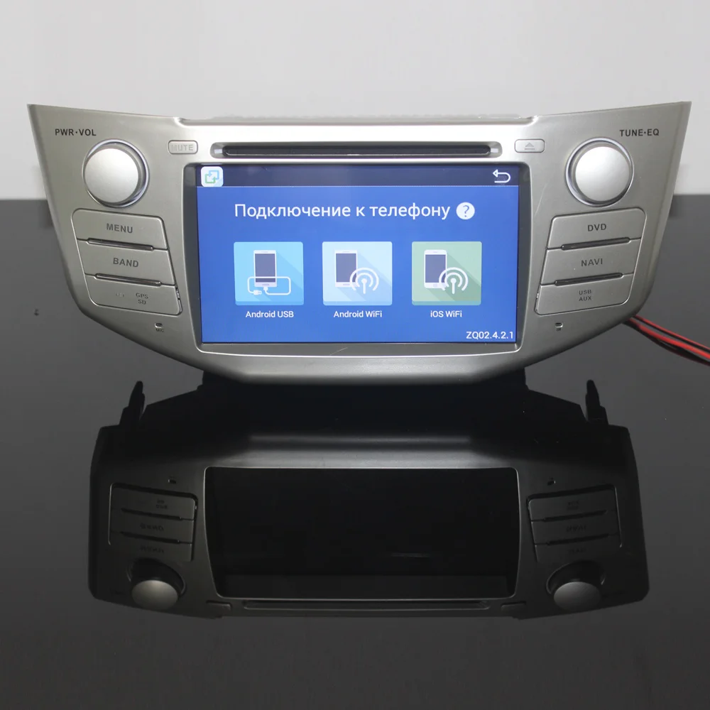2 DIN dvd плеер автомобиля URE 6.0 Android GPS Радио для Lexus RX300 RX330 7 дюймовый P 1024*600 Dual Core 3G WI FI 1