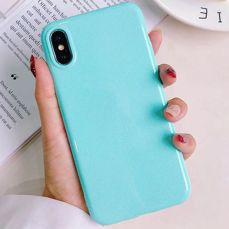 Блестящий Мягкий чехол из ТПУ ярких цветов для Huawei Honor 8 9 10 P10 20 p30 pro Lite силиконовый