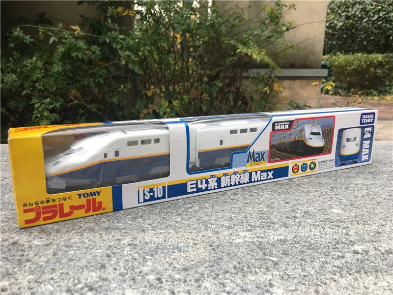 Takara Tomy Plarail S-10 E4 Series Shinkansen Max Электрический моторизованный поезд игрушка подарок