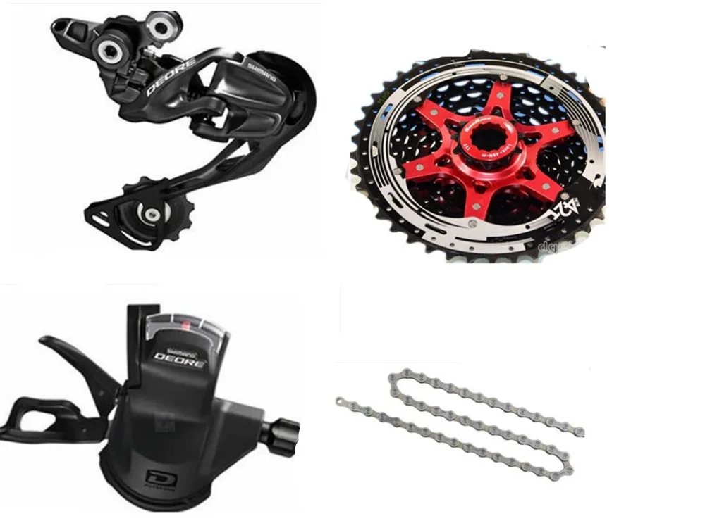 Shimano DEORE M610 1x10 S 10 S Скорость 