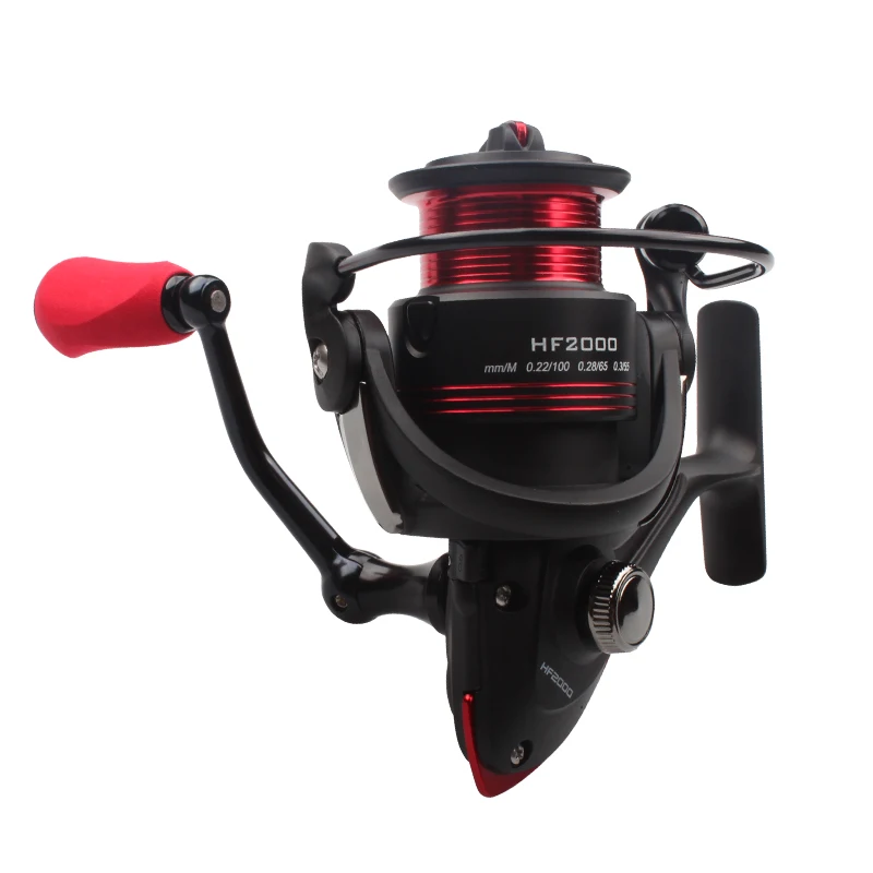 

KAWA New Fishing Spinning Reel Gear Ratio 5.2:1 Weight 247g Aluminum Alloy Spool Spinning Reel Model 2000 High Quality Spinning