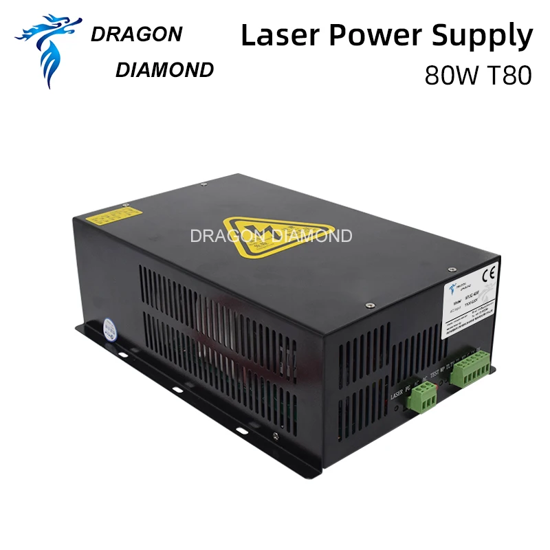 DRAGON DIAMOND 80 Вт CO2 лазерный источник питания гравер для лазерной гравировки станок