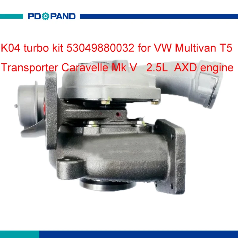 motor turbocharger part K04 trubolader 53049700032 03L253019H 070145701E for VW T5 Multivan Transporter BNZ 2461cc | Автомобили и