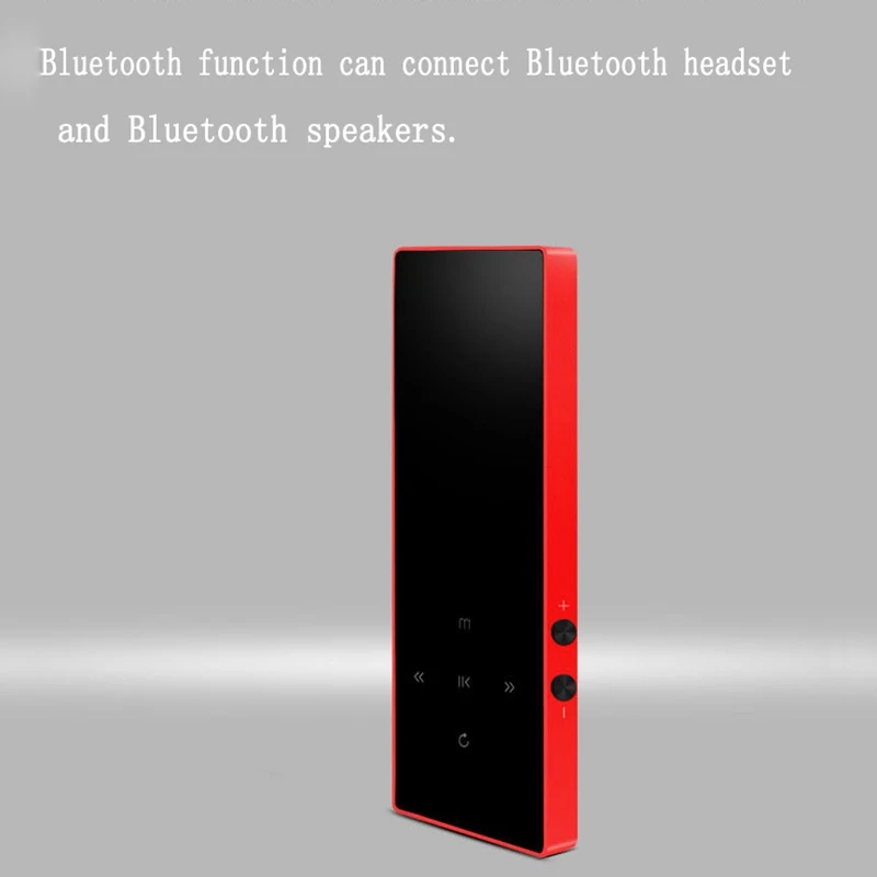 Bluetooth 4 2 сенсорный экран MP3 плеер встроенный 8G HIFI без потерь с Fm/радио и громким