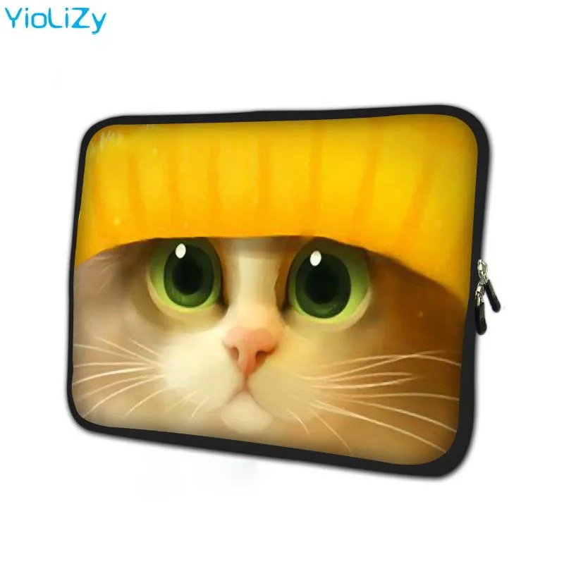 

print cute cat Laptop bag cover 17.3 15.6 15.4 14 13.3 11.6 10.1 9.7 7.9 inch tablet bag notebook liner sleeve pouch NS-5780