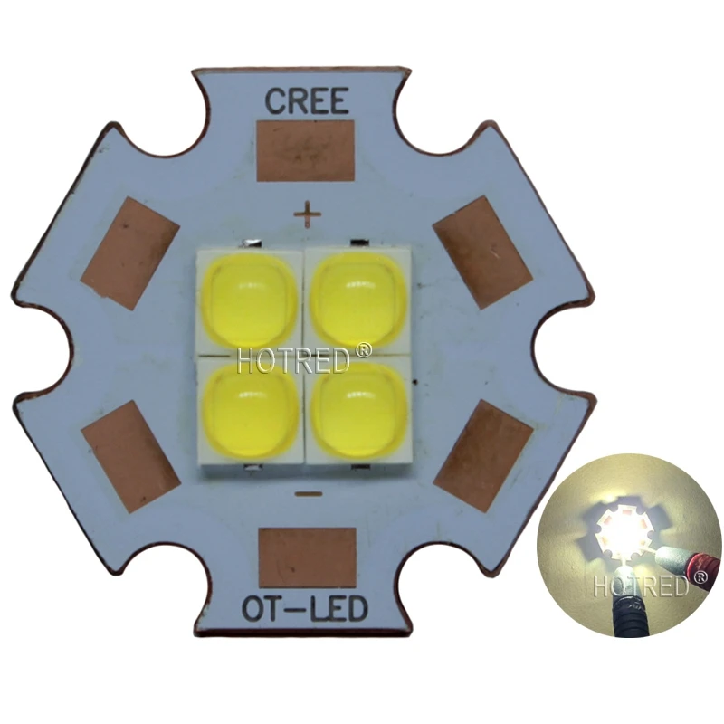 Светодиодный излучатель OSRAM 10 Вт 40 3535 холодный белый 3 в 6 12 В светодиодный