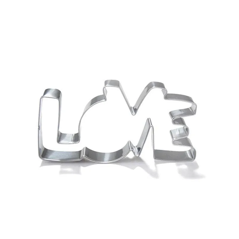 Fashion Creative Lover Series Design Cookie Cutter LOVE Letter Shape Forms For Biscuit Mold Bakeware Pastry Confectionery Tools | Дом и сад