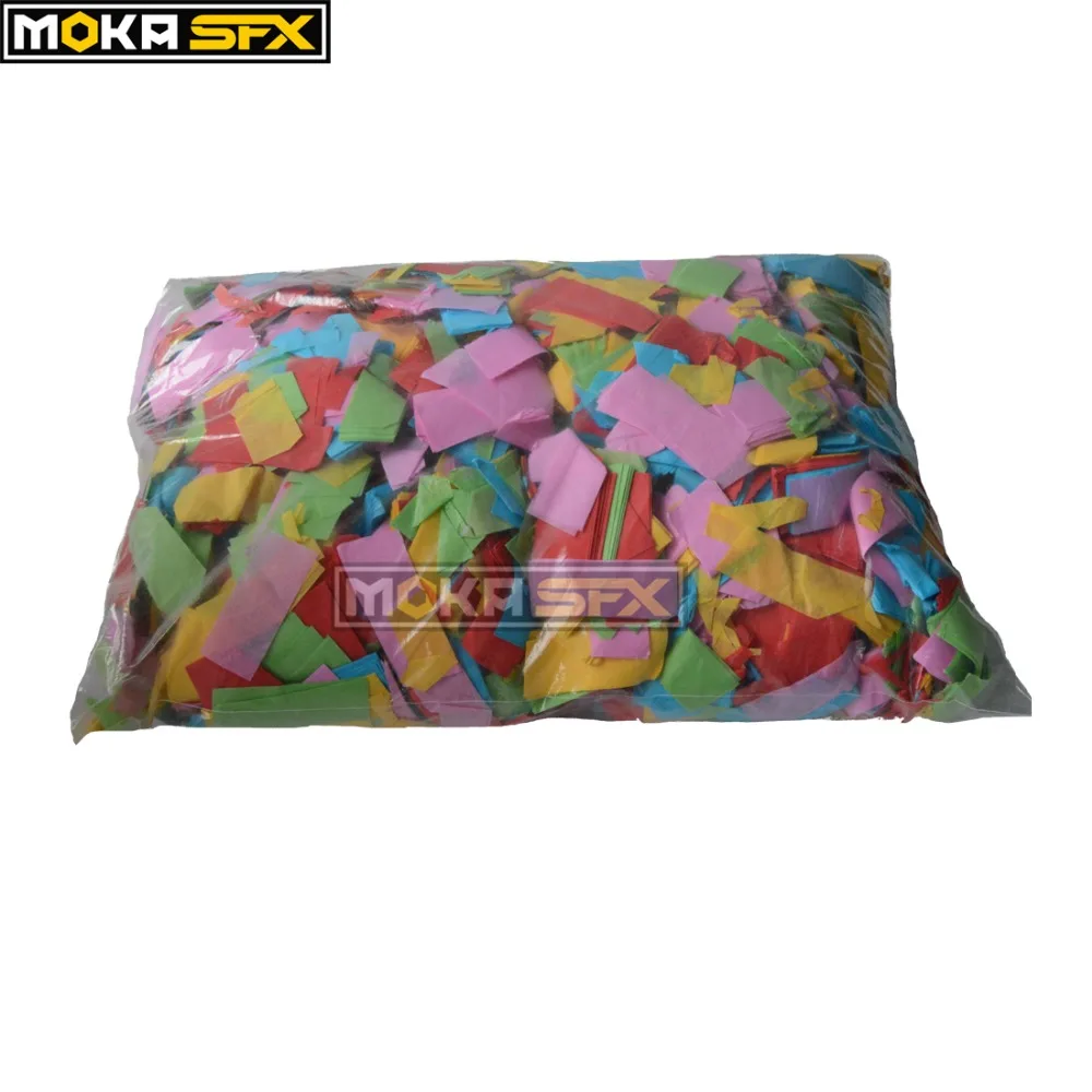 

20KG Confetti Paper Stage Effect For Wedding Party Decorations Confetti Machine Multicolor Romantic Confetti Sparkle Paper