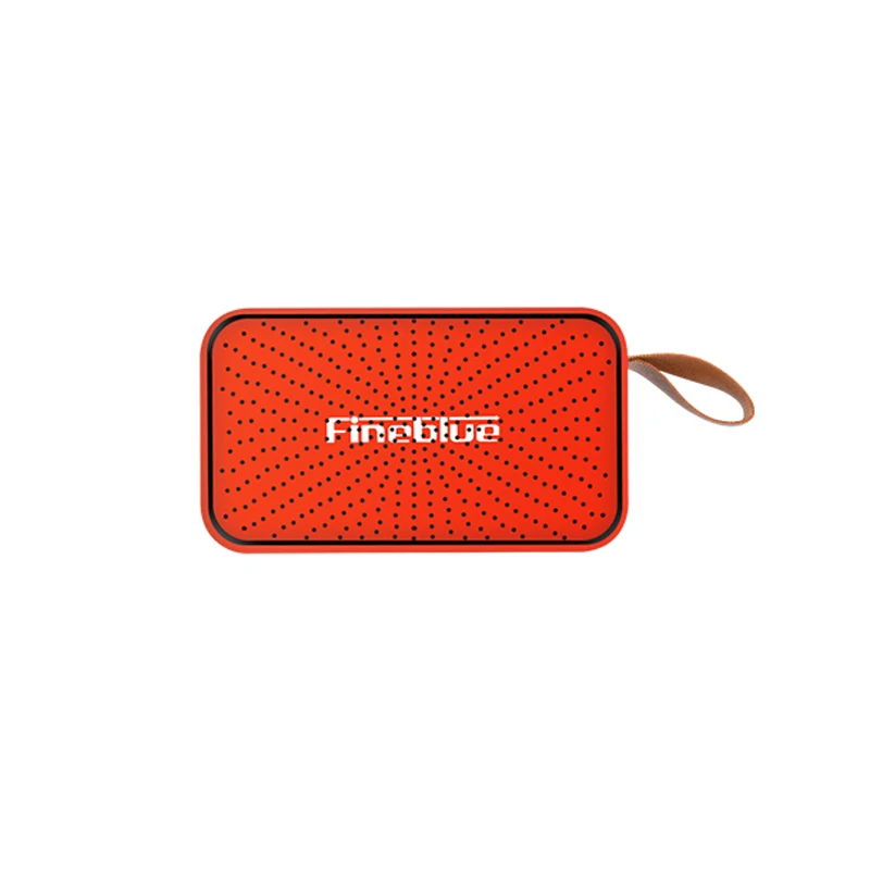 Красный Fineblue MK12 беспроводной Bluetooth динамик 400 мАч громкий динамик супер стерео глубокий бас сабвуфер поддержка гарнитуры Громкая связь звуковая коробка - Цвет: Красный