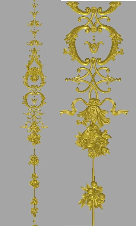 

relief 3d STL models for CNC, Artcam, Aspire, Decor-B161