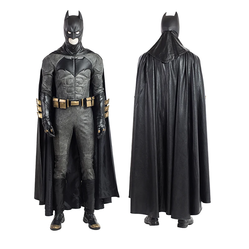 DC супер герой Лига Справедливости Бэтмен Костюм Косплей Хэллоуин партии на заказ