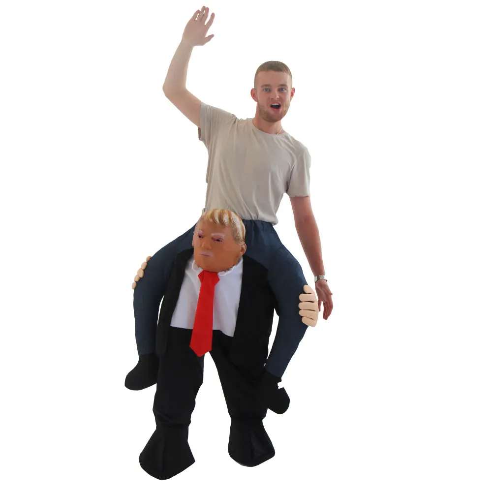 Карнавальный маскарадный костюм Дональда Трампа всадника 2017 новые