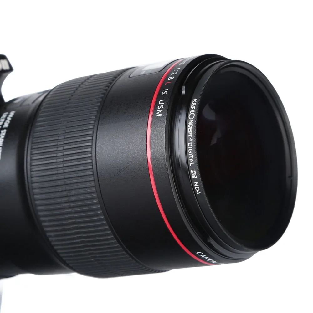 40 5 мм ND2 ND4 ND8 набор УФ фильтров с нейтральной плотностью ND для объективов Samsung NX1100