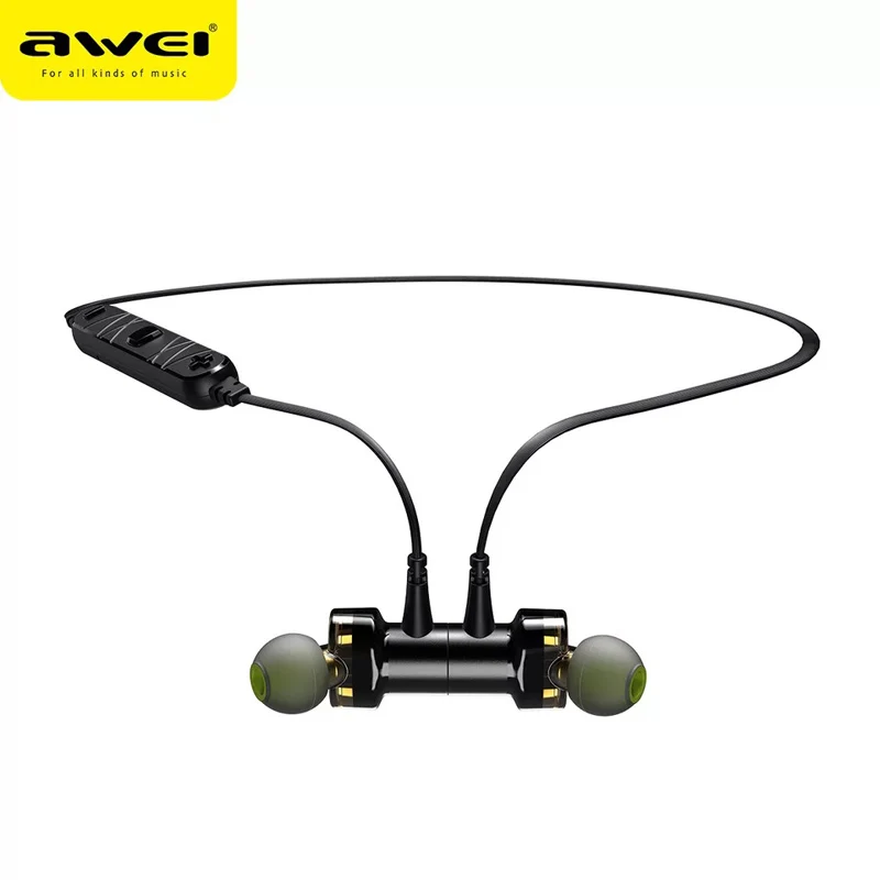 AWEI X660BL Bluetooth беспроводные наушники-4D стерео объемный звук (черный) | Электроника