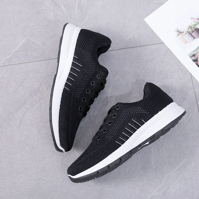 

New Canvas Stretch Fabric Vulcanized Shoes Casual Shoes Female Sneakers Women Shoes Woman Lace Up Platform Loafers Ladies Flats