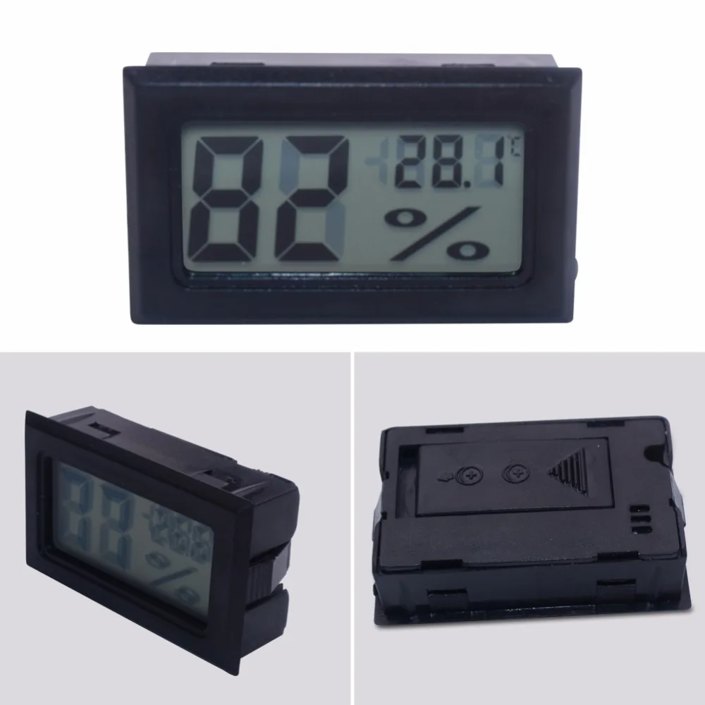 Yieryi цифровой lcd Измеритель температуры и влажности-50-70 градусов 10%~ 99% RH гигрометр термометр