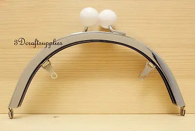 Металлический кошелек Рамка клей на застежке зажим никель 6 дюймов AB95J | Багаж и