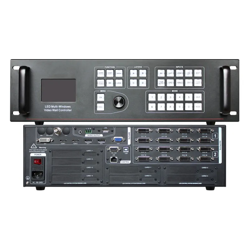 Многооконный процессор 16K 3840*2160 поддержка 16 linsn ts802d бесшовное разделение