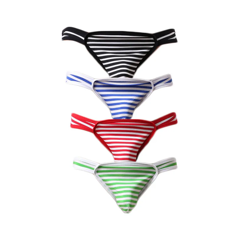 

4PCS Sexy Men Underwear Briefs Male Open Butt Thongs Jockstrap Modal Convex Pants Underwear Hombre Underpants Briefs Sexy Thongs