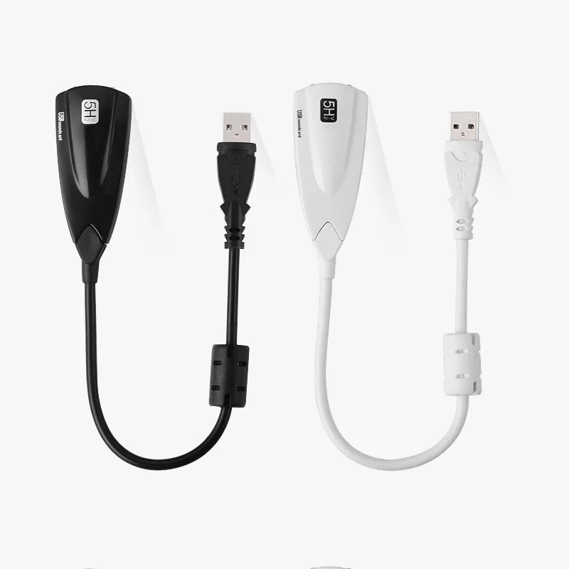 USB звуковая карта 5HV2 Внешний 2 0 для 3D виртуальной аудио гарнитуры микрофон 7 1