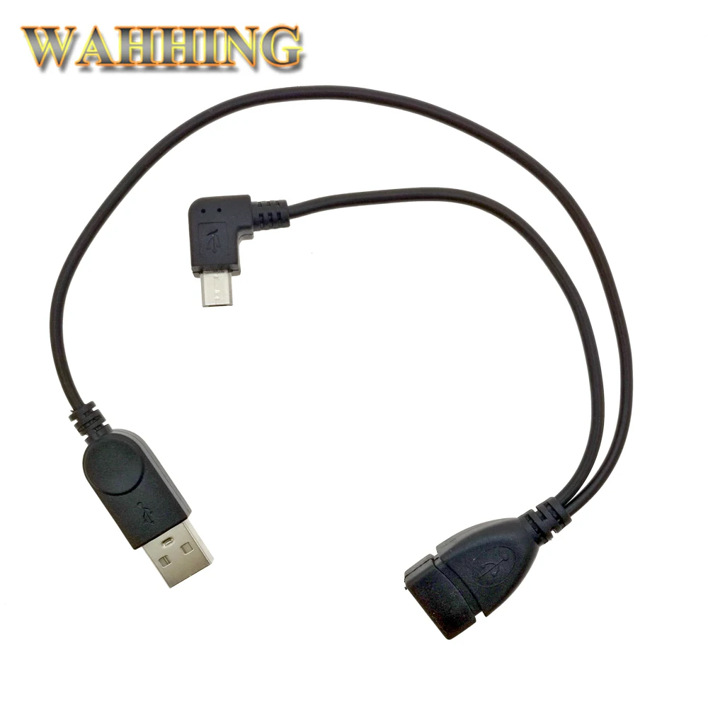 Кабель переходник Micro USB (папа) (мама)|90 degree micro usb|to usbcable adapter |