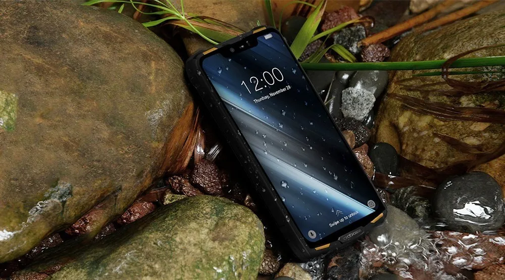 New DOOGEE S90 Waterproof Phone 6.18'' IP68/IP69K 5050mAh MT6671 Octa Core Android 8.1 6GB+128GB 16MP Shockproof Cellphone
