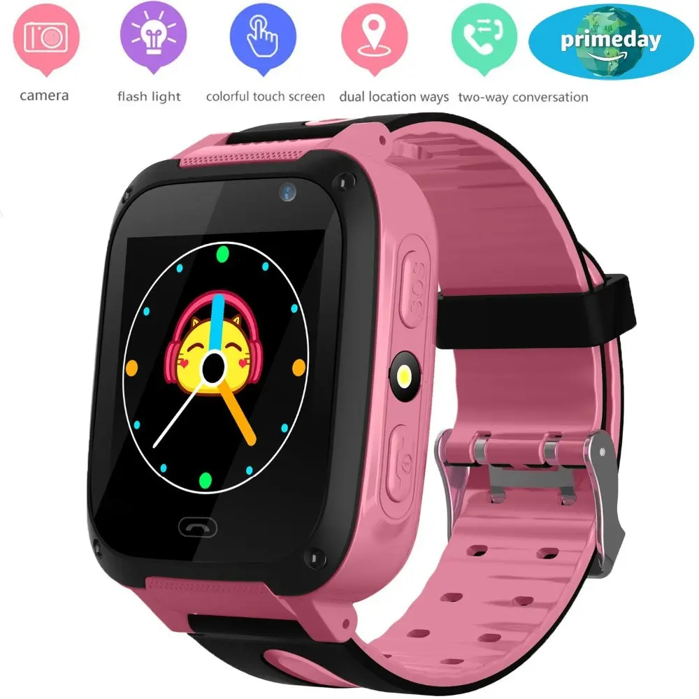 S4 GPS AGPS LBS позиционирование светодиодный фонарик сенсорный экран Детские Смарт