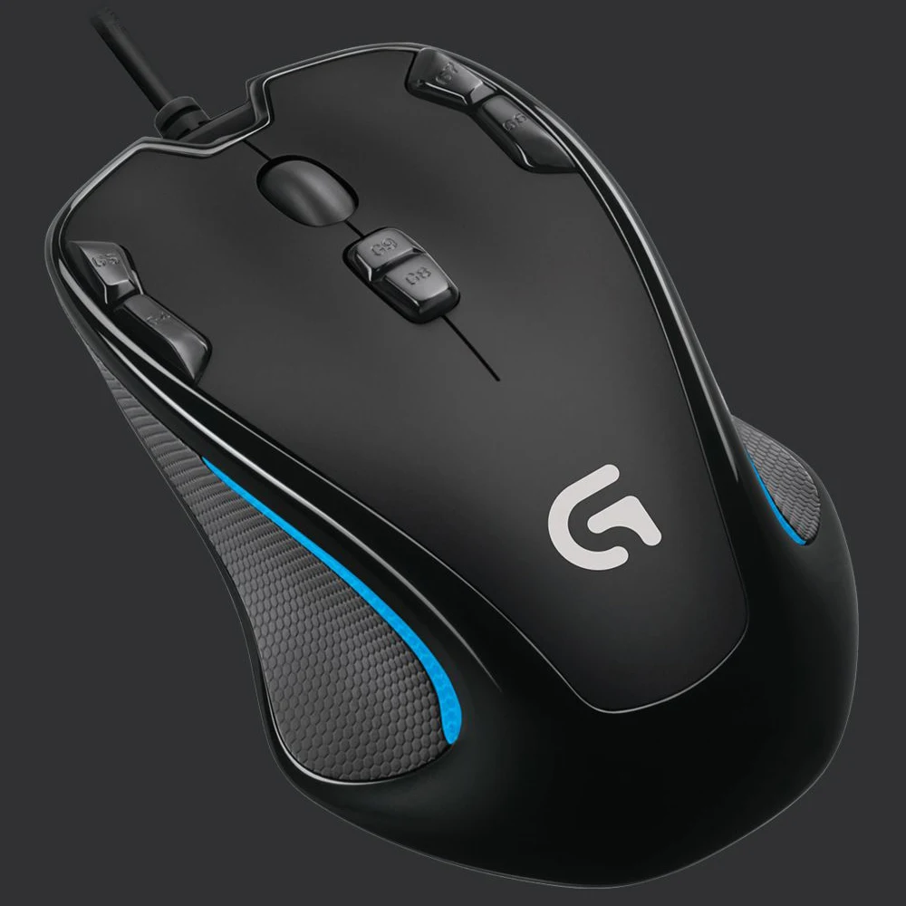 Logitech Original Mouse G300S оптическая игровая мышь 2500 DPI для ноутбука ПК геймер Play Overwatch
