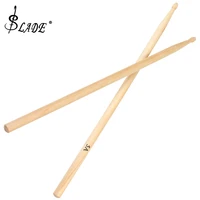 5pairslot slade durable maple wood drum sticks 5a drumsticks percussion instruments parts accessories