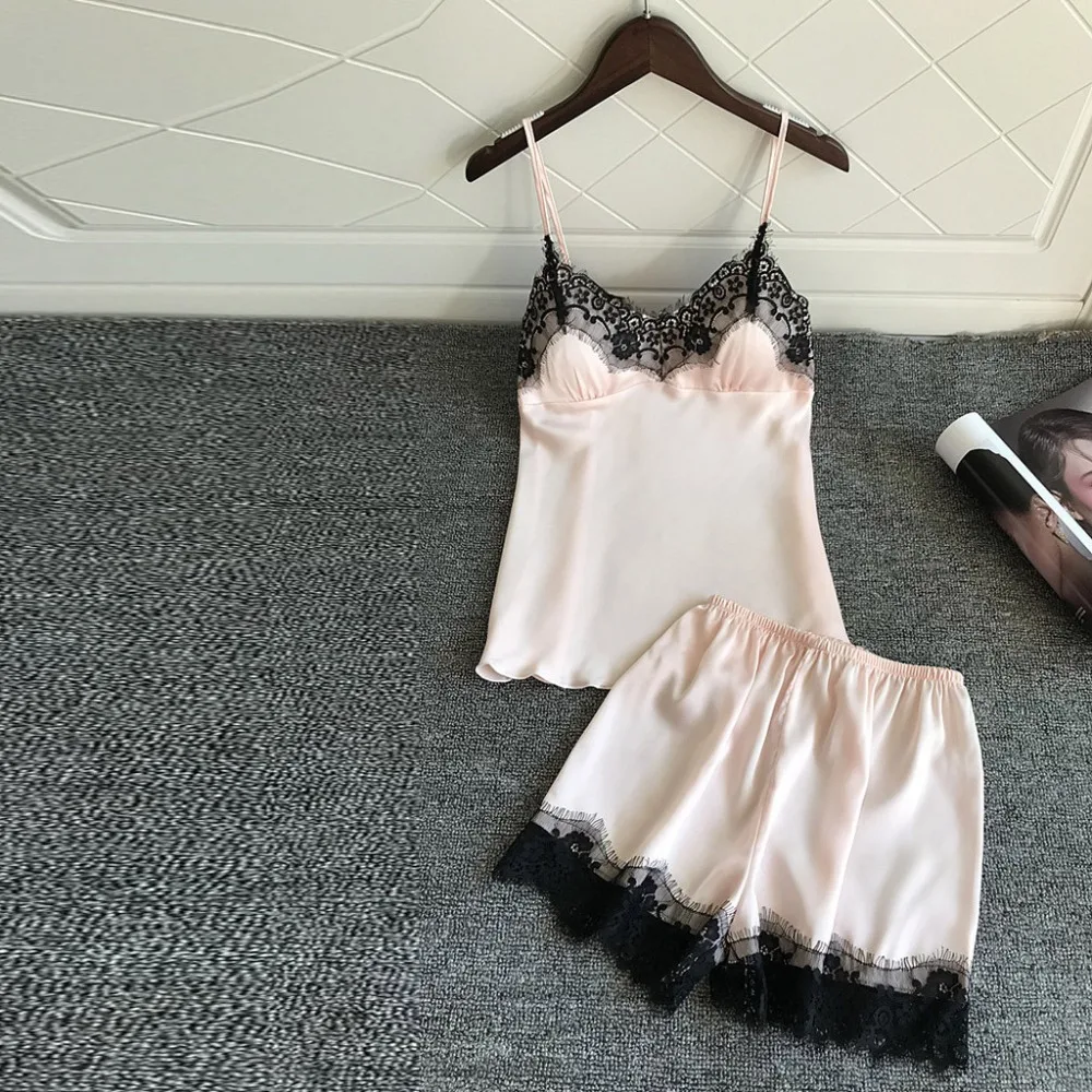 Модное сексуальное атласное женское нижнее белье Babydoll ночная рубашка женская