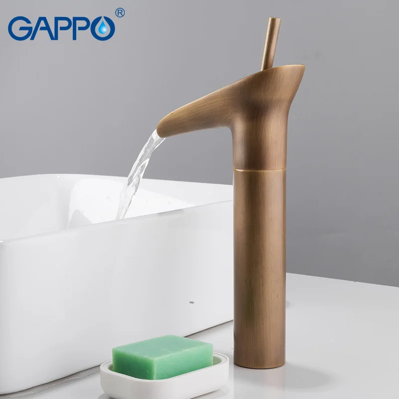 GAPPO смеситель для раковины, кран для раковины, кран для ванной комнаты, кран для воды, кран на бортике, 10539